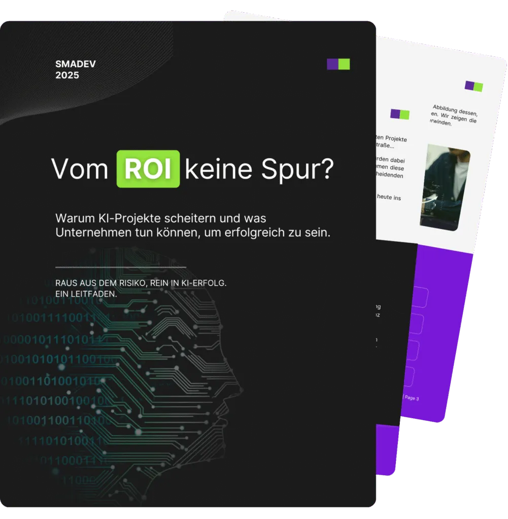 Whitepaper Vorschau SMA: Warum scheitern KI-Projekte